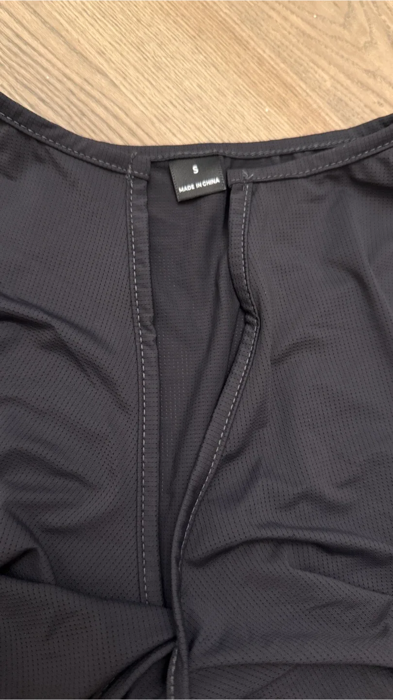 New with Tags Musera Black Twist Front Top - Size S image indicator(5)