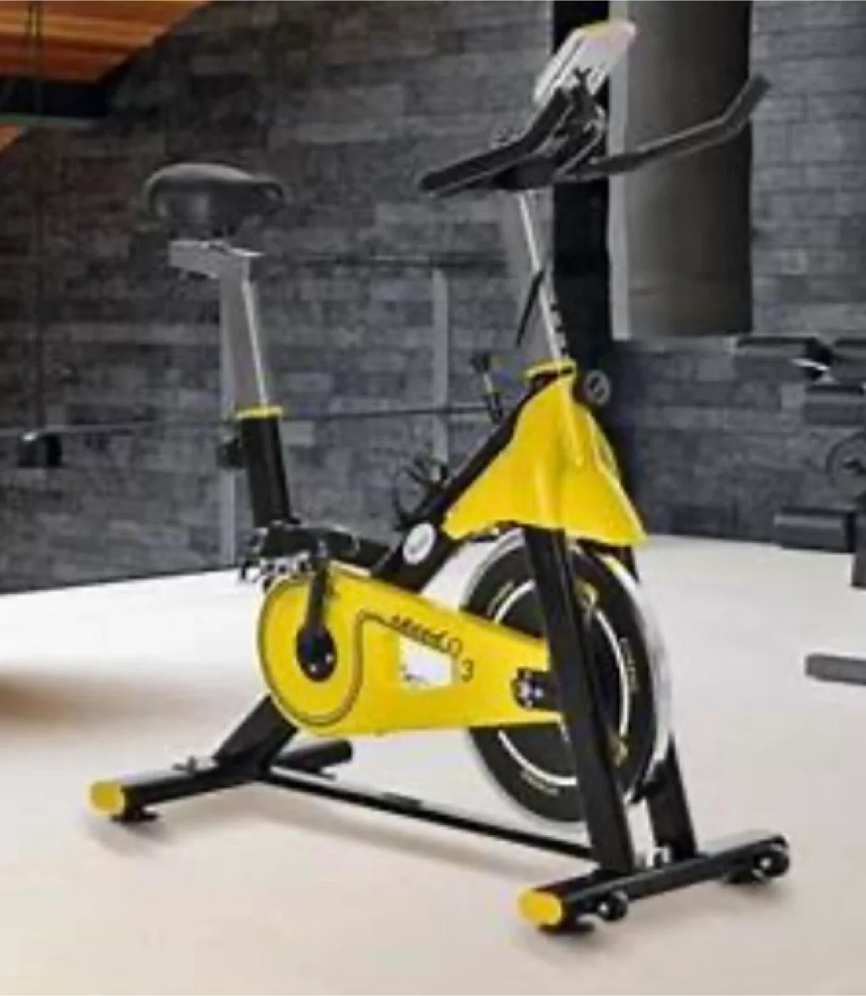 Soozier 3q Indoor Exercise Bike - Yellow(paid 250$) thumbnail