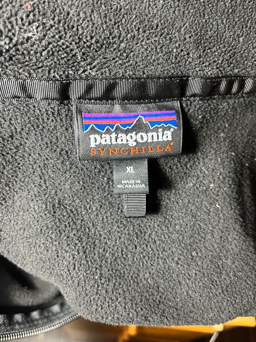 Patagonia Synchilla Fleece Vest - Black, XL image indicator(2)