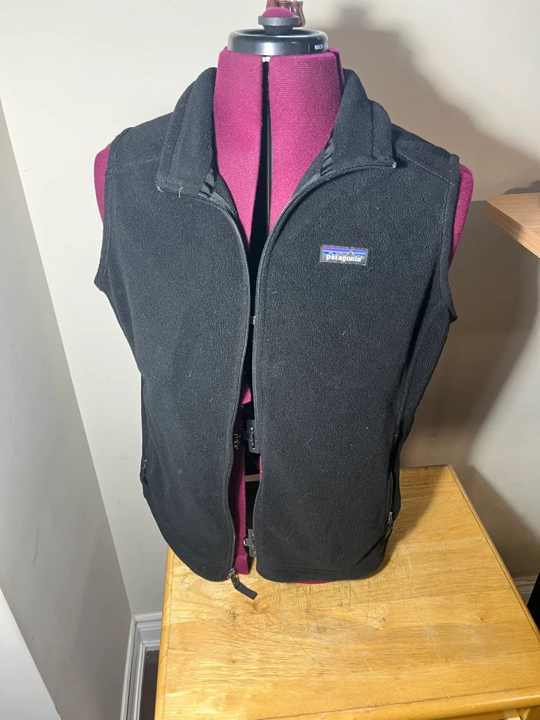 Patagonia Synchilla Fleece Vest - Black, XL thumbnail