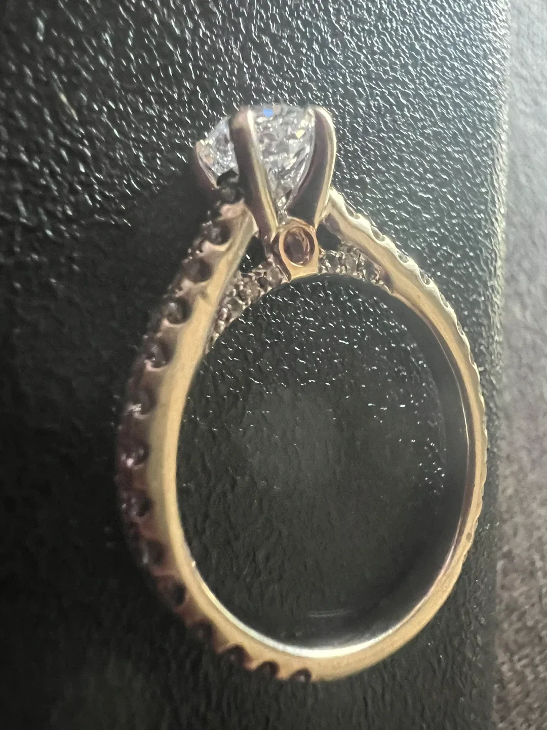 Michael Hill 14k Gold Diamond Ring thumbnail