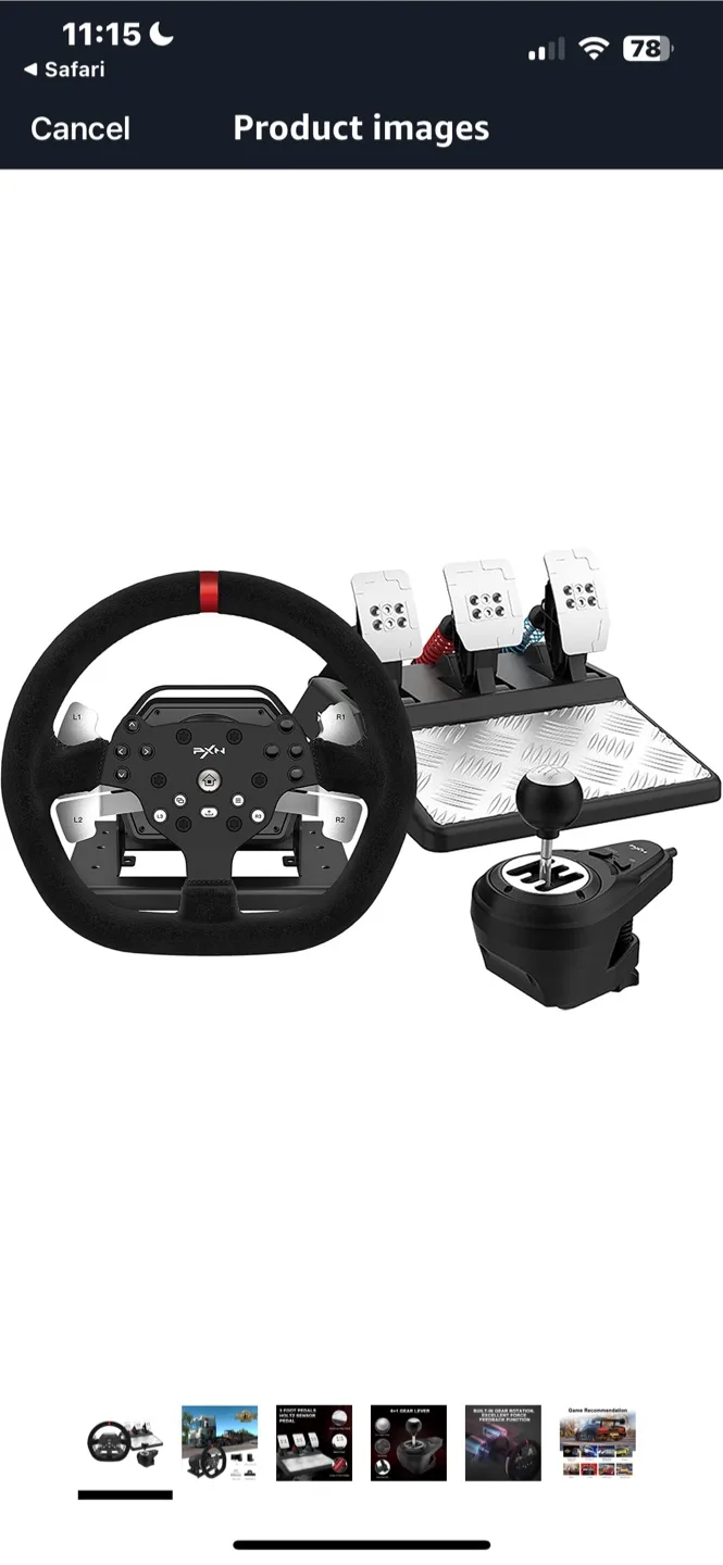 Pxn v10 Racing Wheel