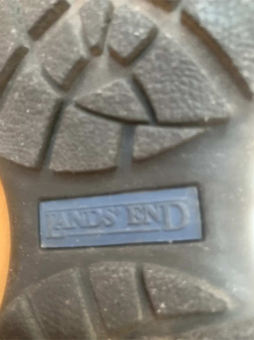 Lands' End Women’s Rust Colour Leather Slip-On Shoes image indicator(7)