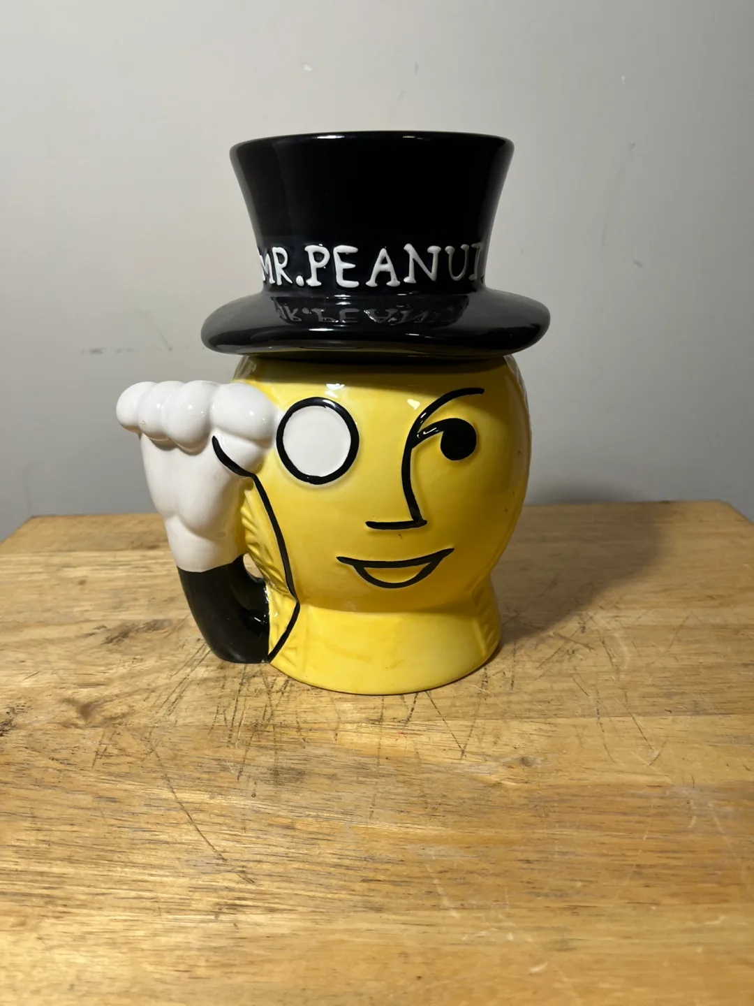Planters Mr. Peanut Ceramic Cookie Jar thumbnail