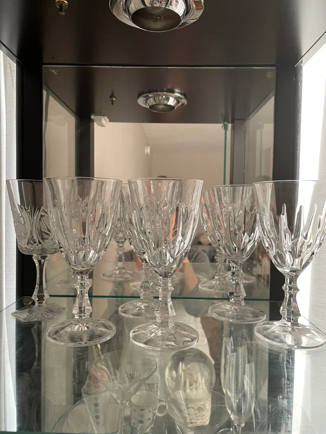 Set of 10Glasses crystal image indicator(2)