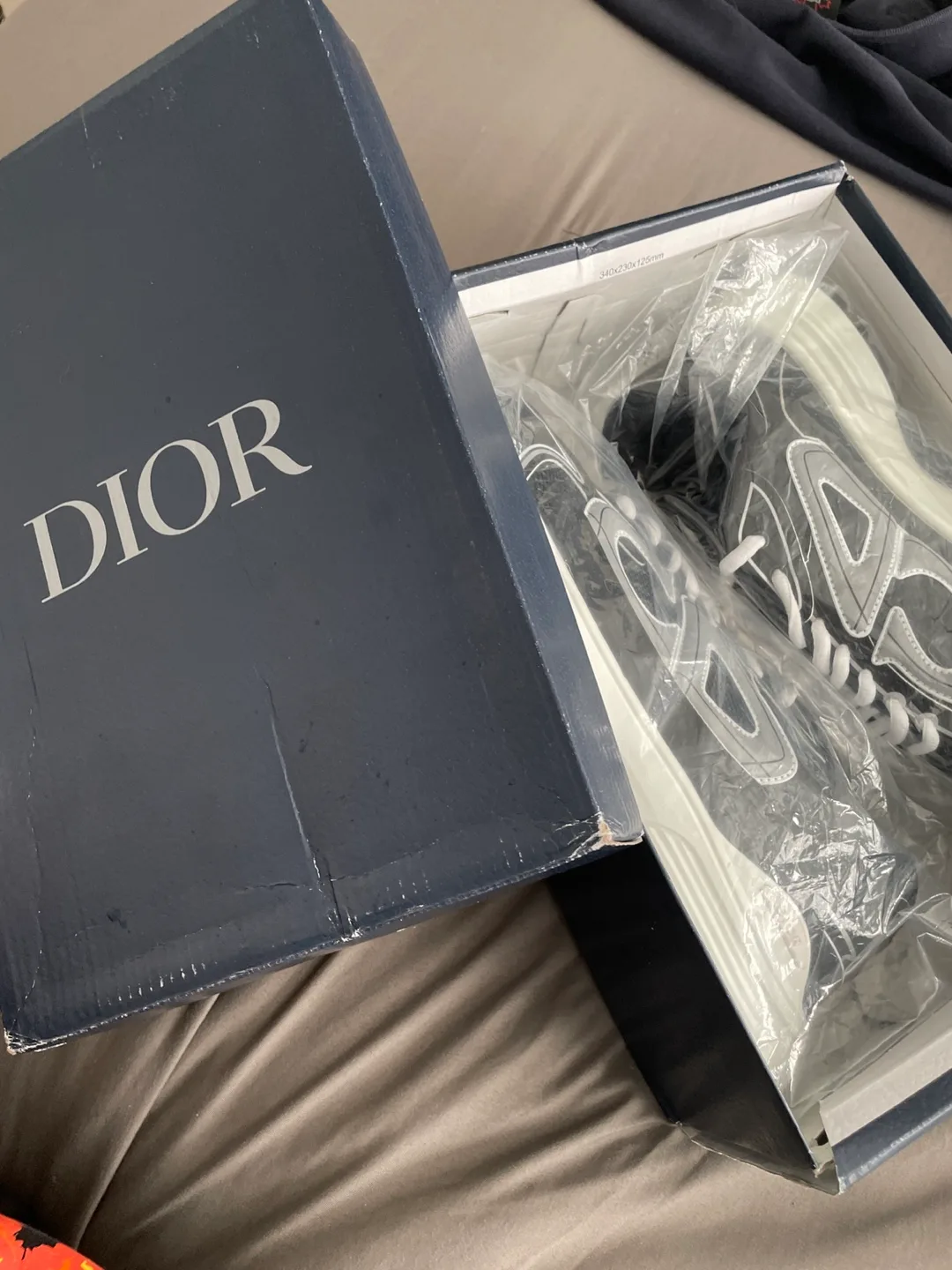 Dior B30 Microfiber Mesh Sneakers - Size 44 image indicator(2)