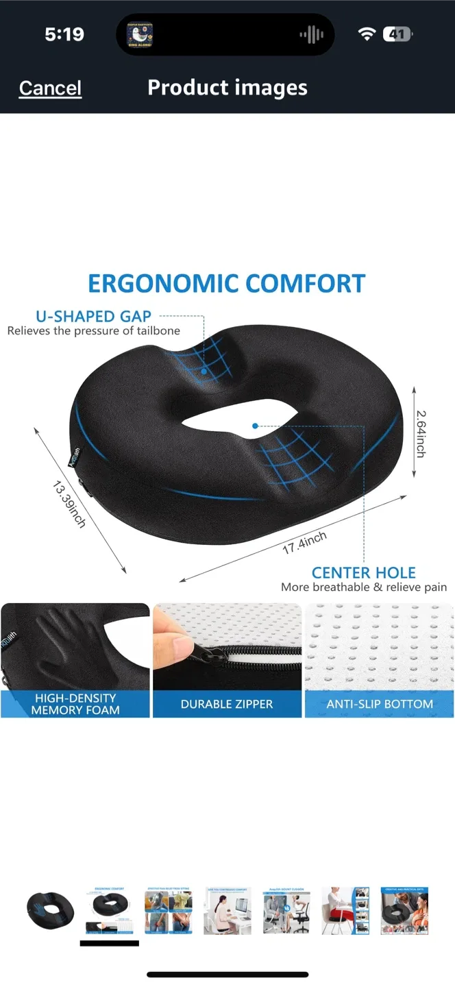 Donut Pillow image indicator(5)