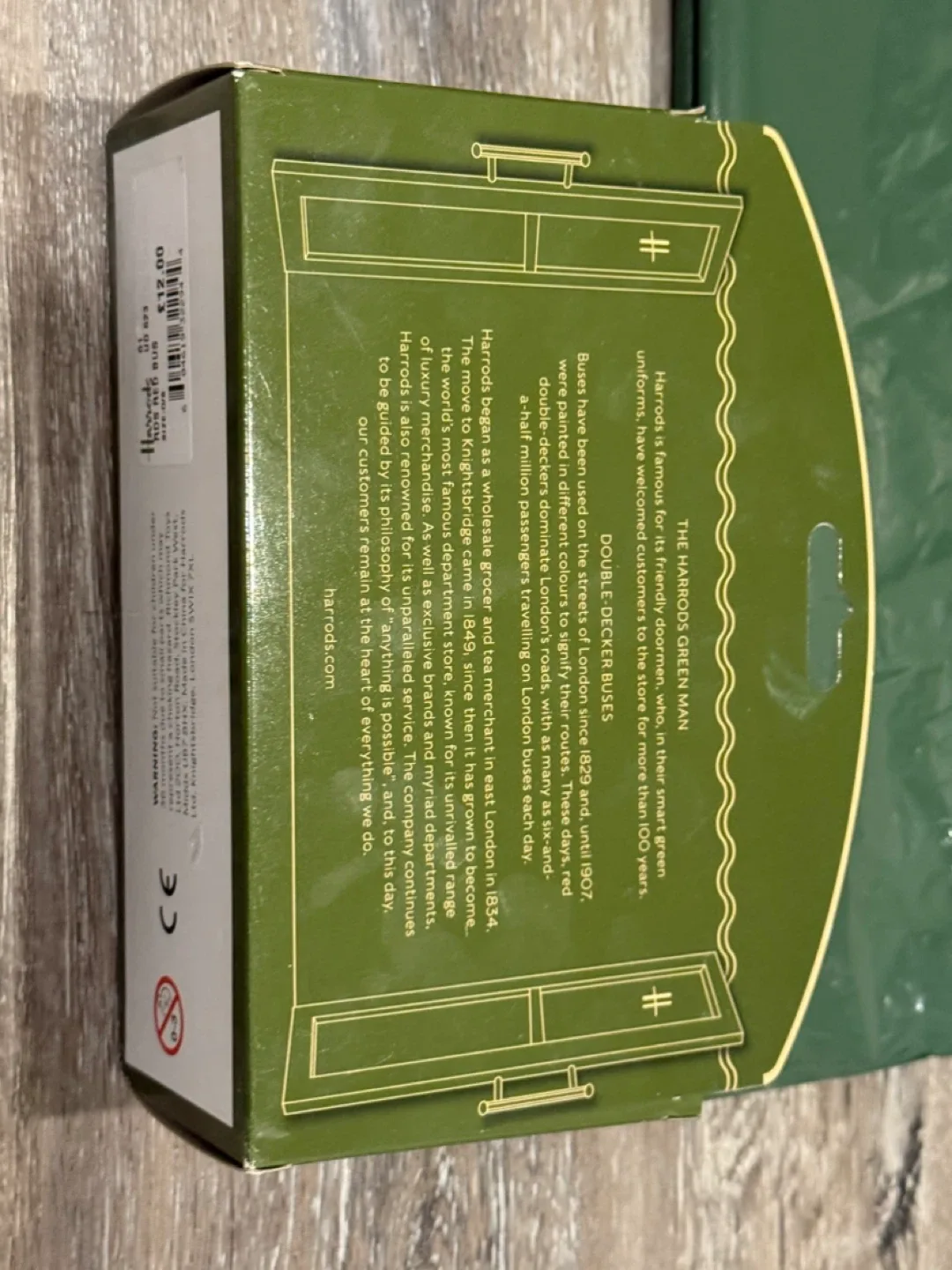 Harrods London Bus & London Bus & Taxi Set - New in Box image indicator(5)