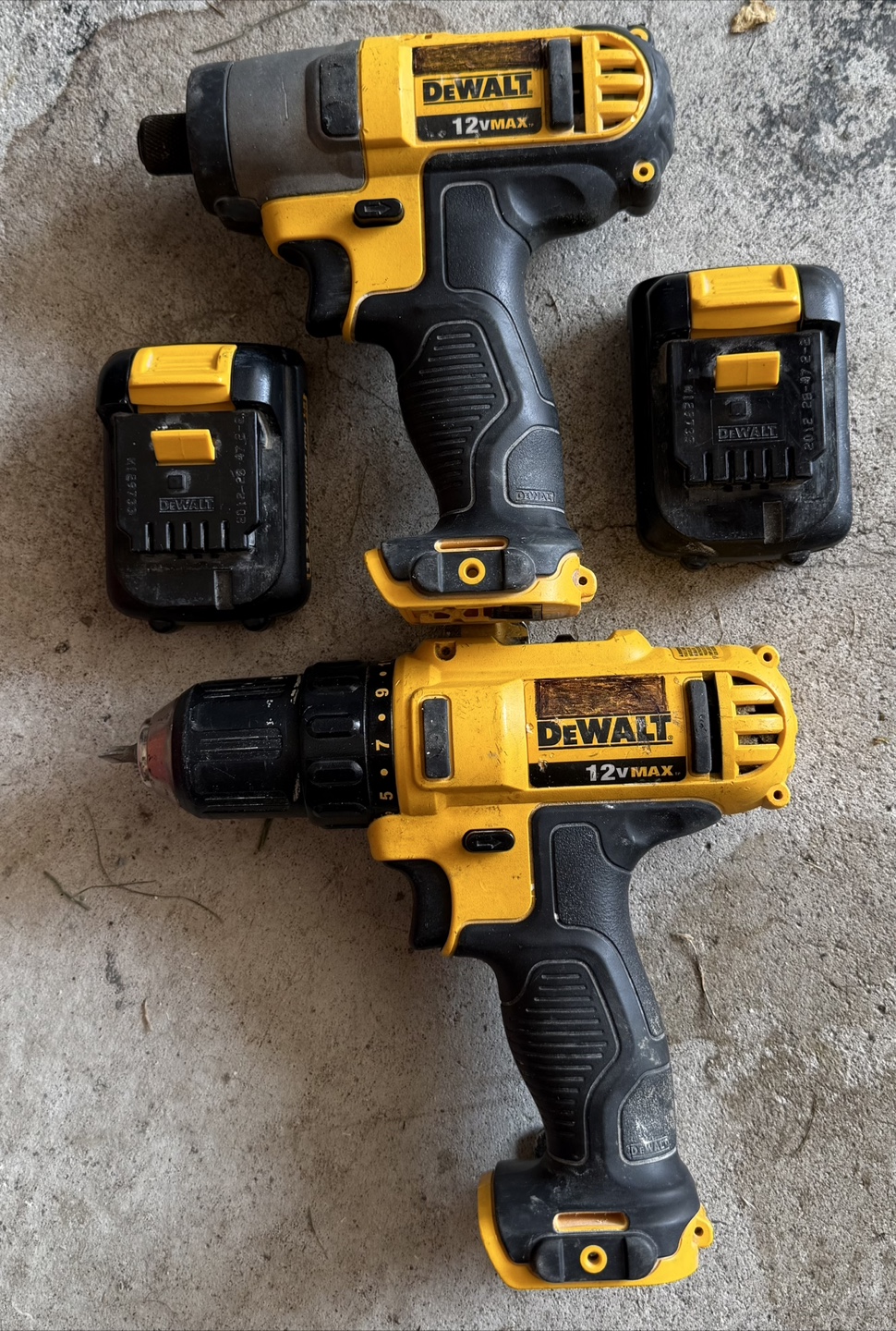 DeWalt 12V MAX Cordless Drill and Impact Driver Kit