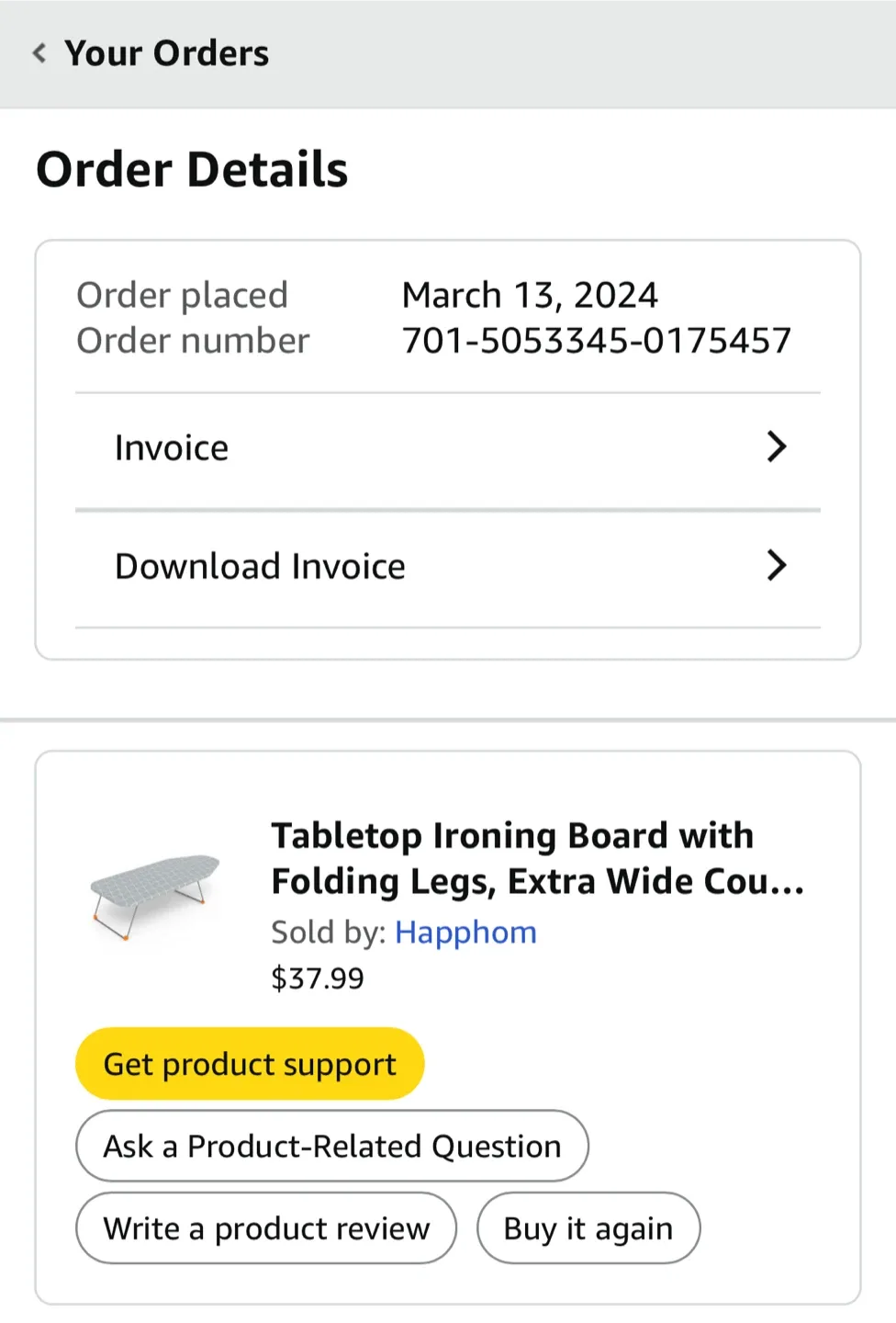 Tabletop Ironing Board with Folding Legs image indicator(4)