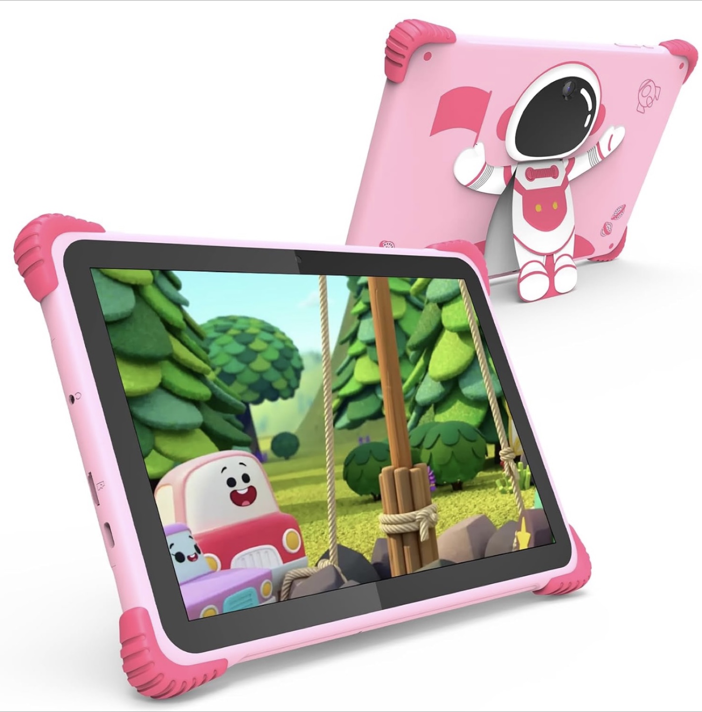 NEW Pink Kids Tablet - 10.1" IPS Display, 8GB RAM, 64GB