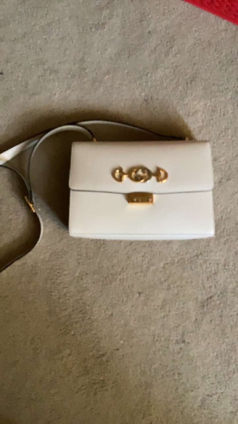 Gucci Zumi White Leather Shoulder Bag - photo 3