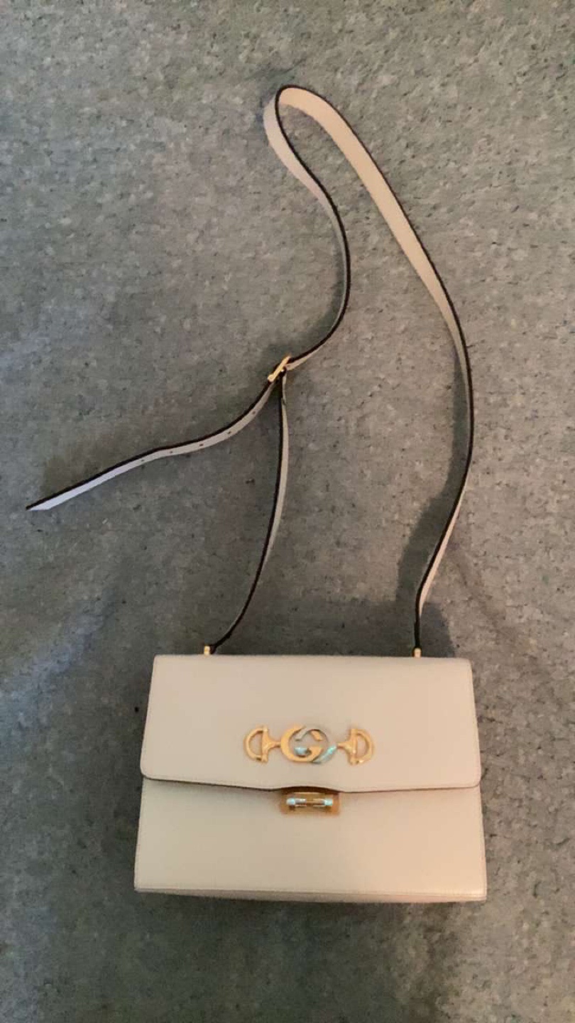 Gucci Zumi White Leather Shoulder Bag - photo 4