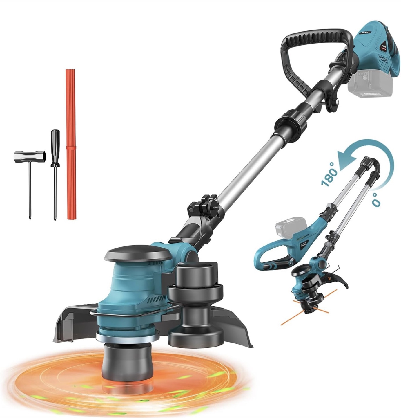 NEW Cordless String Trimmer Compatible With Makita 18V + FREE 🎁