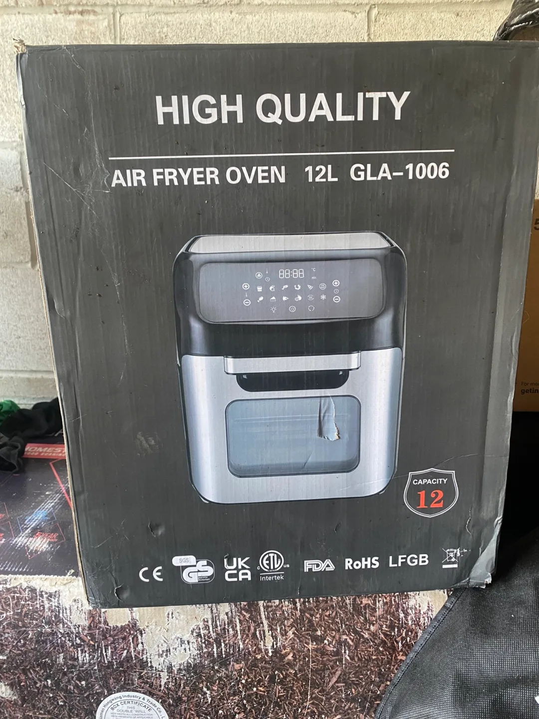 High Quality Air Fryer Oven 12L GLA-1006 thumbnail