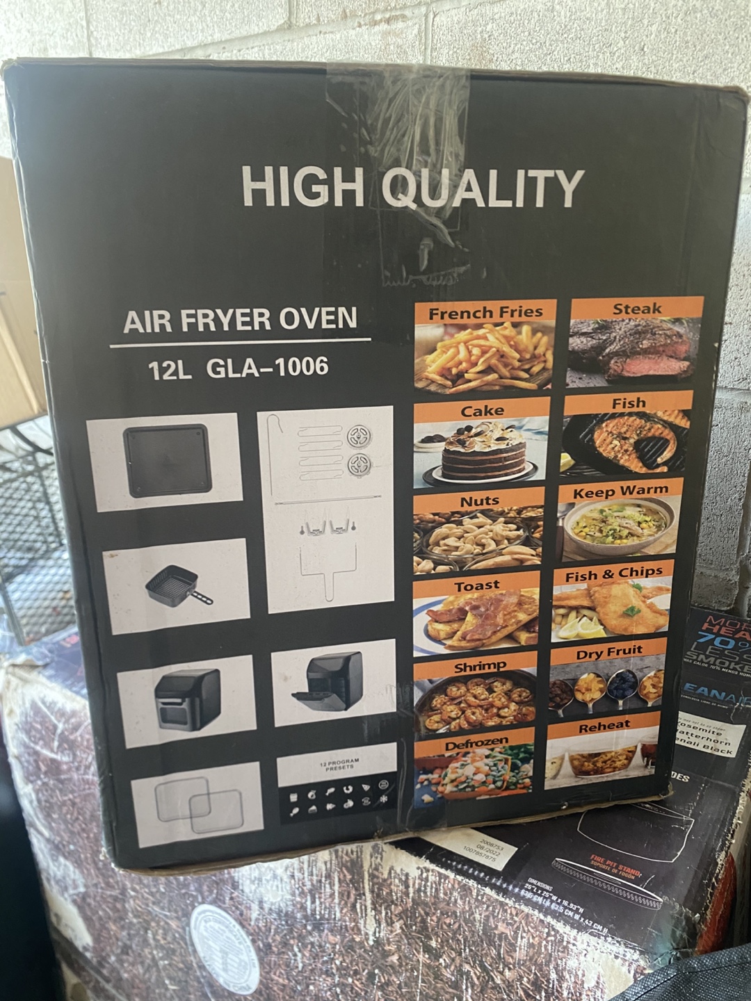 High Quality Air Fryer Oven 12L GLA-1006 - photo 2