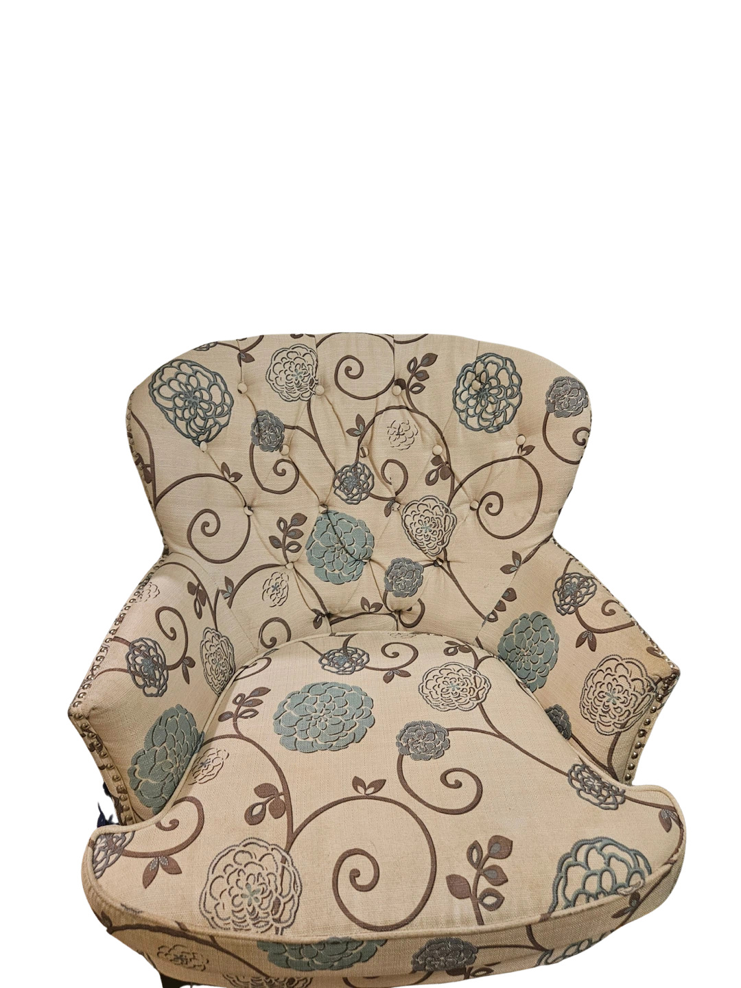 Floral Accent Chair