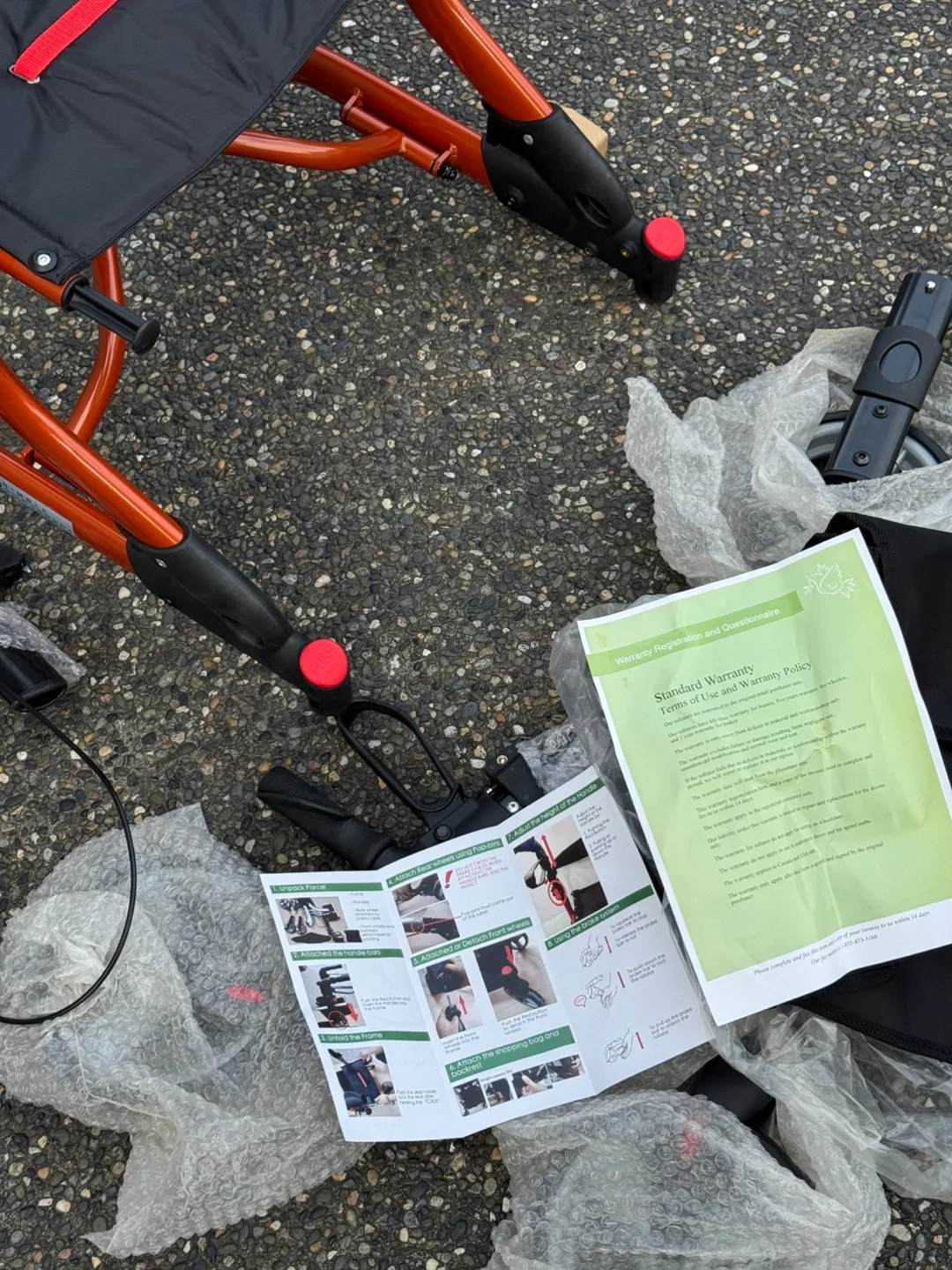 Brand new Rollator/Walker image indicator(5)