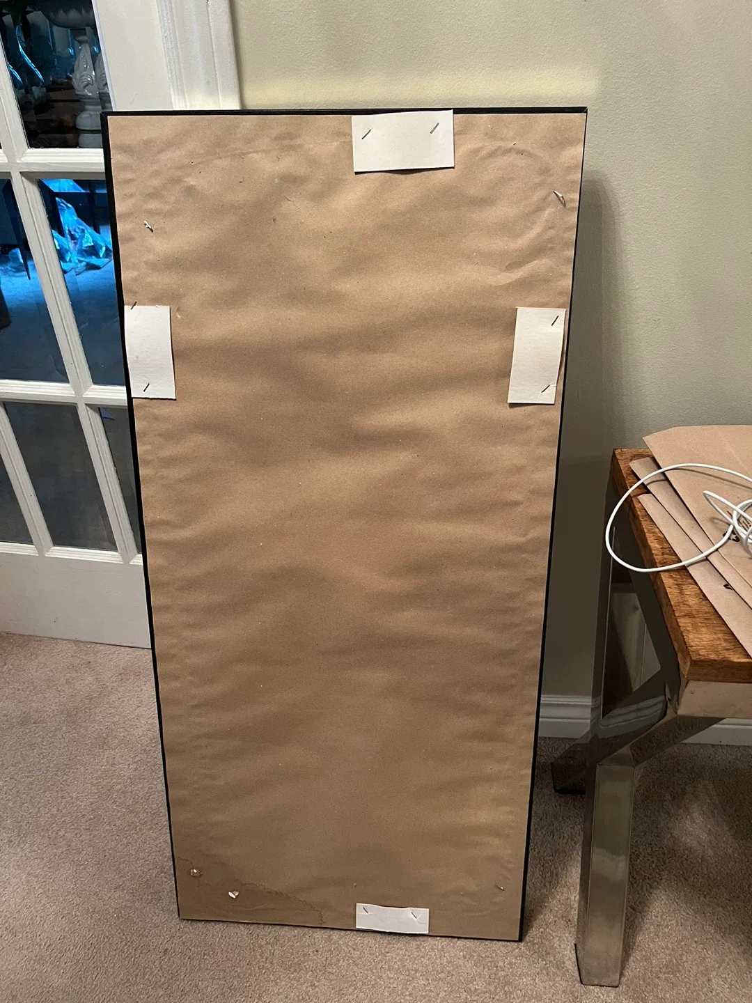 Beautiful mirror 41” x 19” can be hung either way image indicator(4)