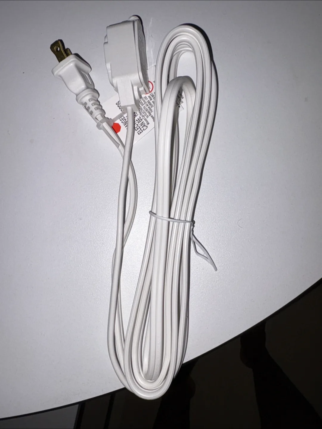 White Extension Cord thumbnail