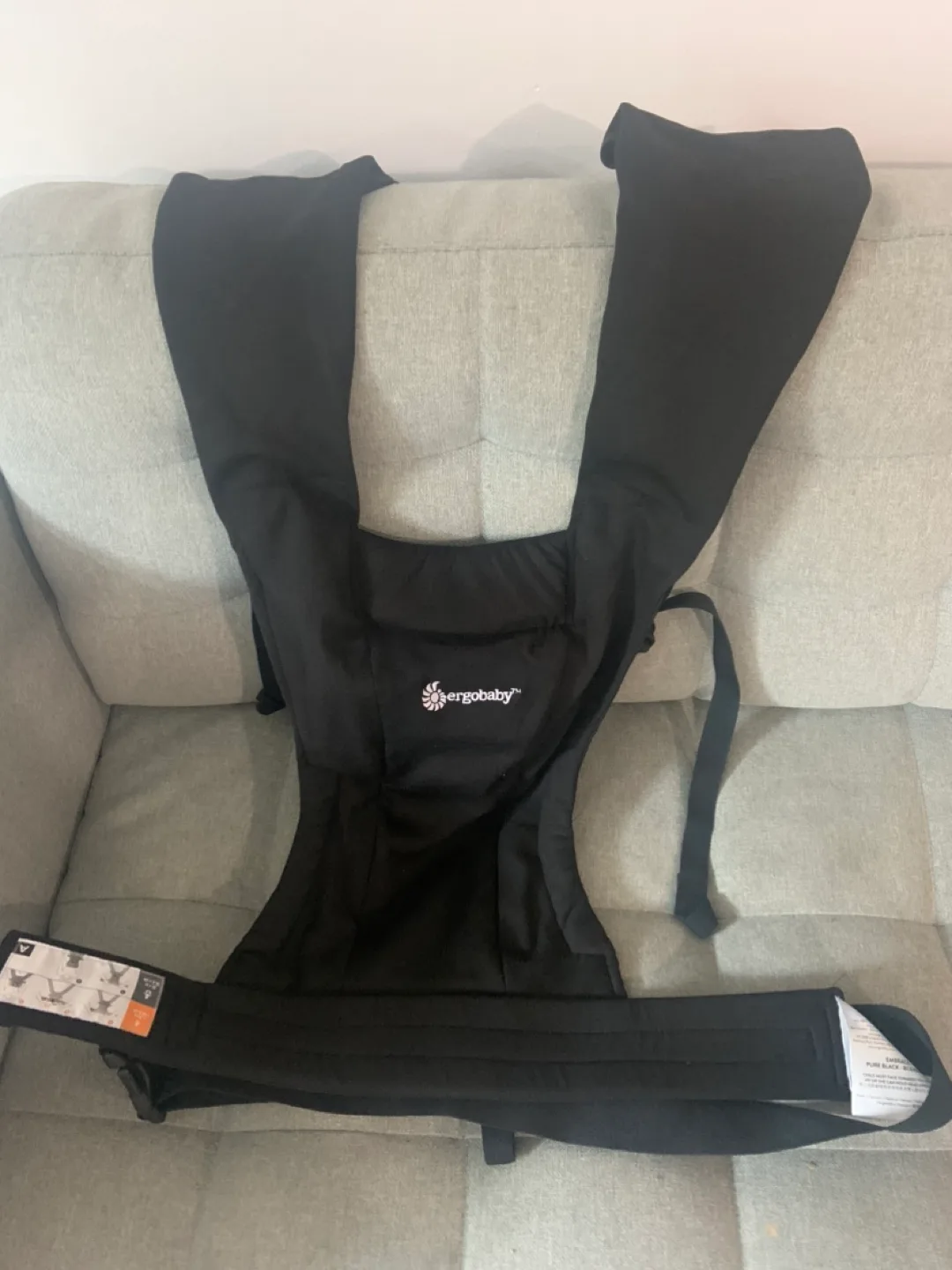 Ergobaby Baby Carrier - Black 🥕 thumbnail