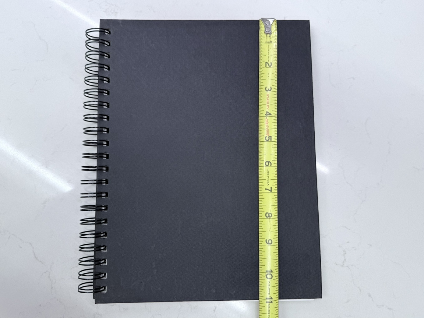 Black Spiral Notebook - 8.5 x 11 inches - photo 2