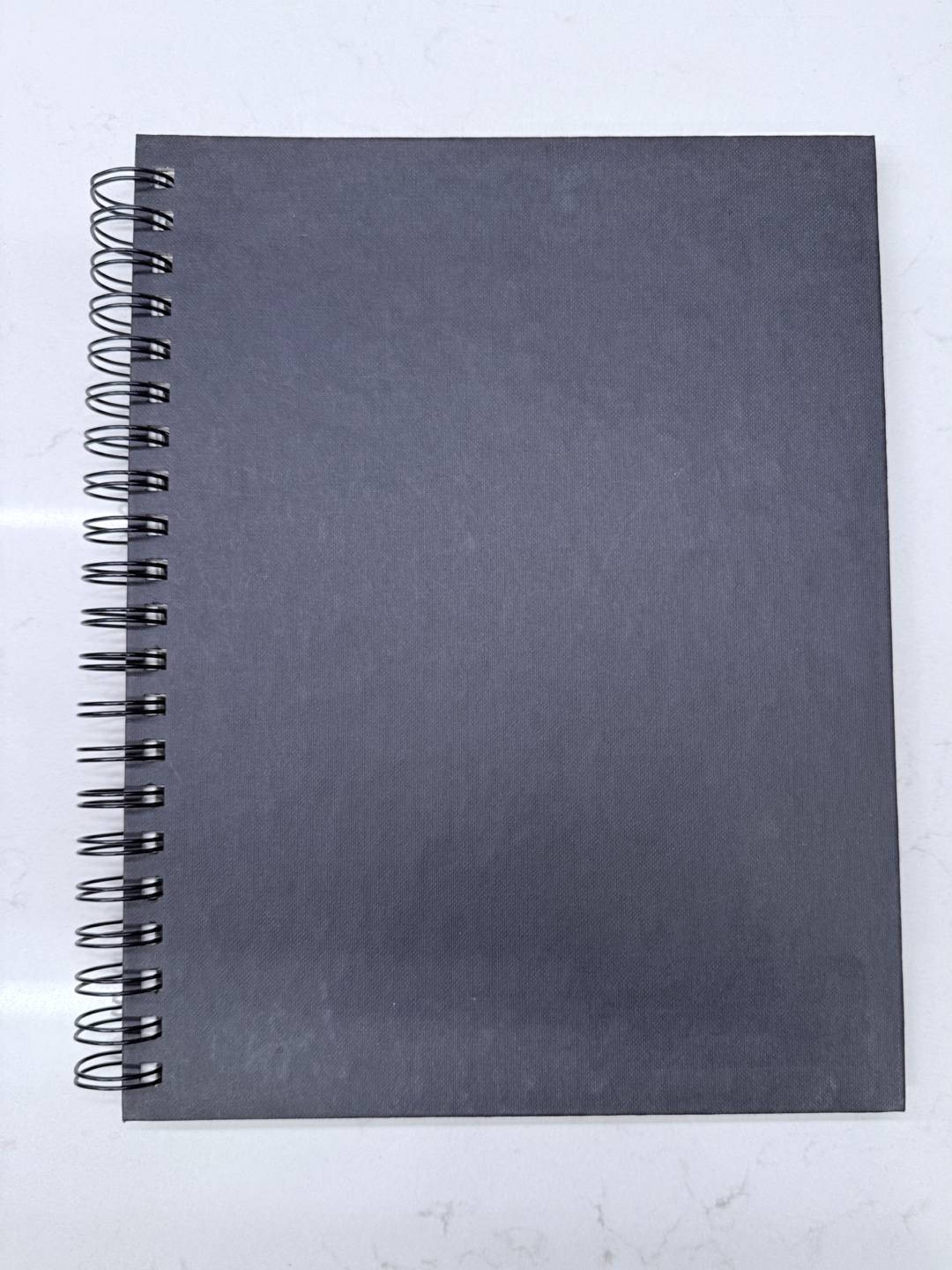 Black Spiral Notebook - 8.5 x 11 inches