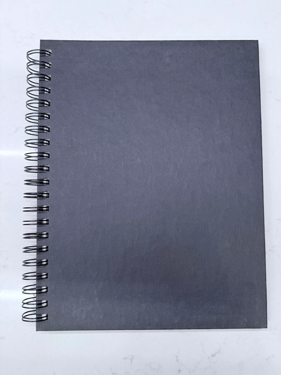 Black Spiral Notebook - 8.5 x 11 inches thumbnail