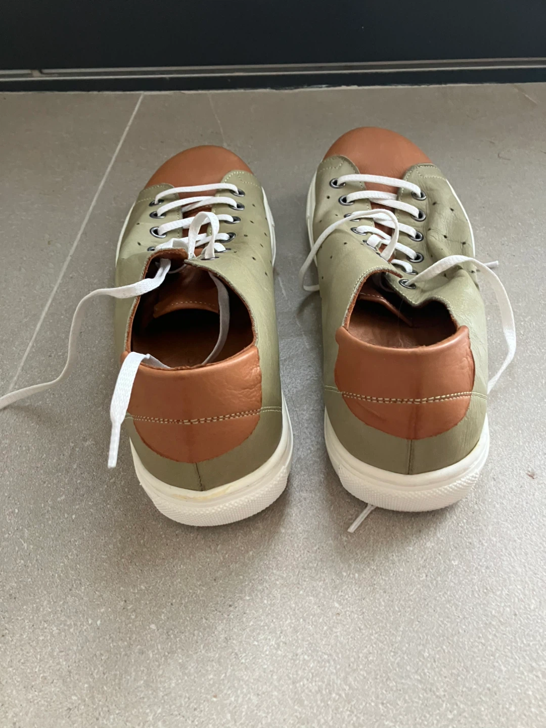 Cosmos Leather Sneakers - Size 10 - photo 3