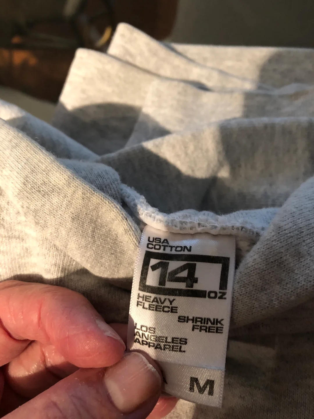 NEW Los Angeles Apparel Hoodie - Size M image indicator(8)