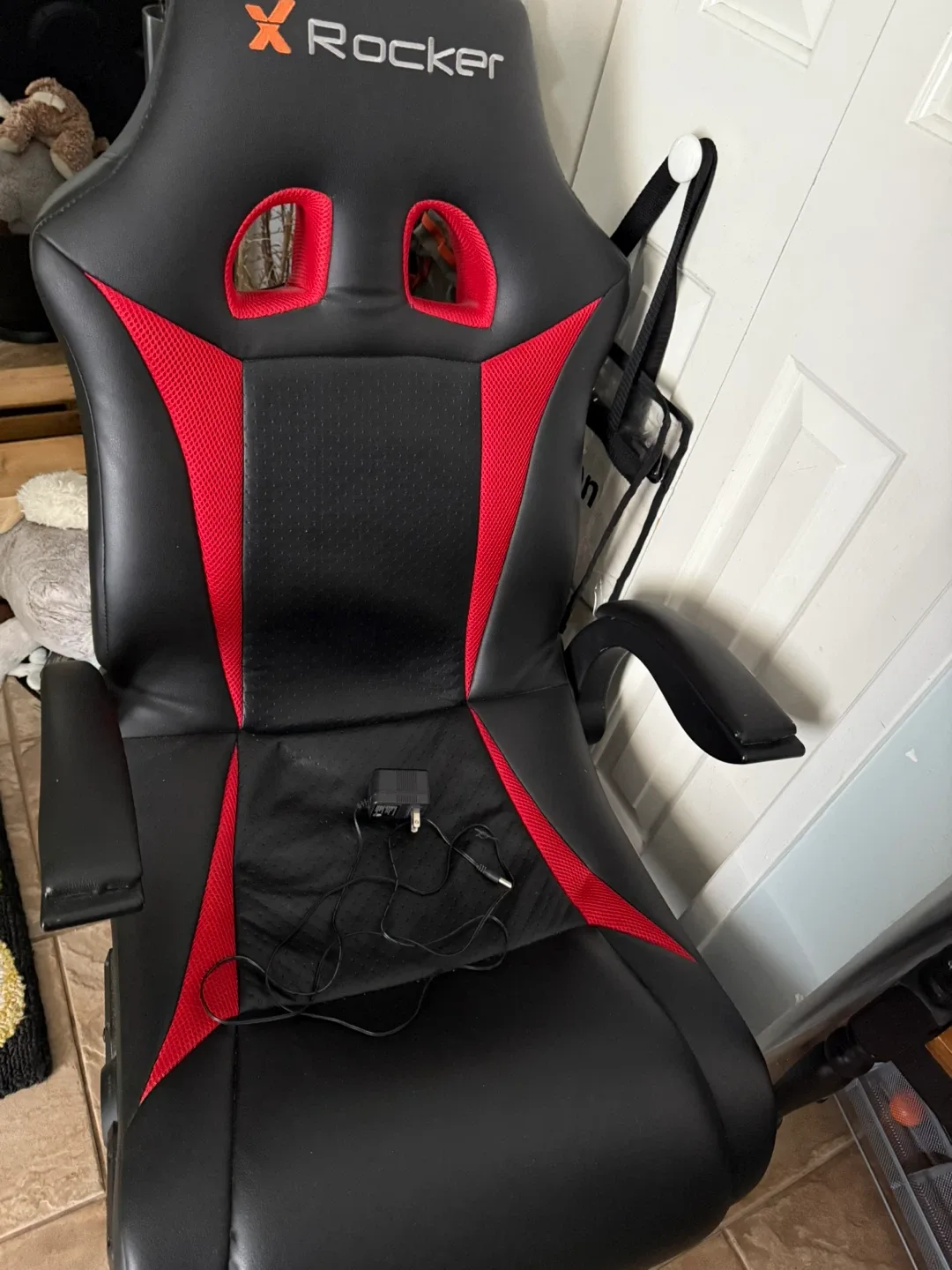 X Rocker Gaming Chair - Black and Red thumbnail