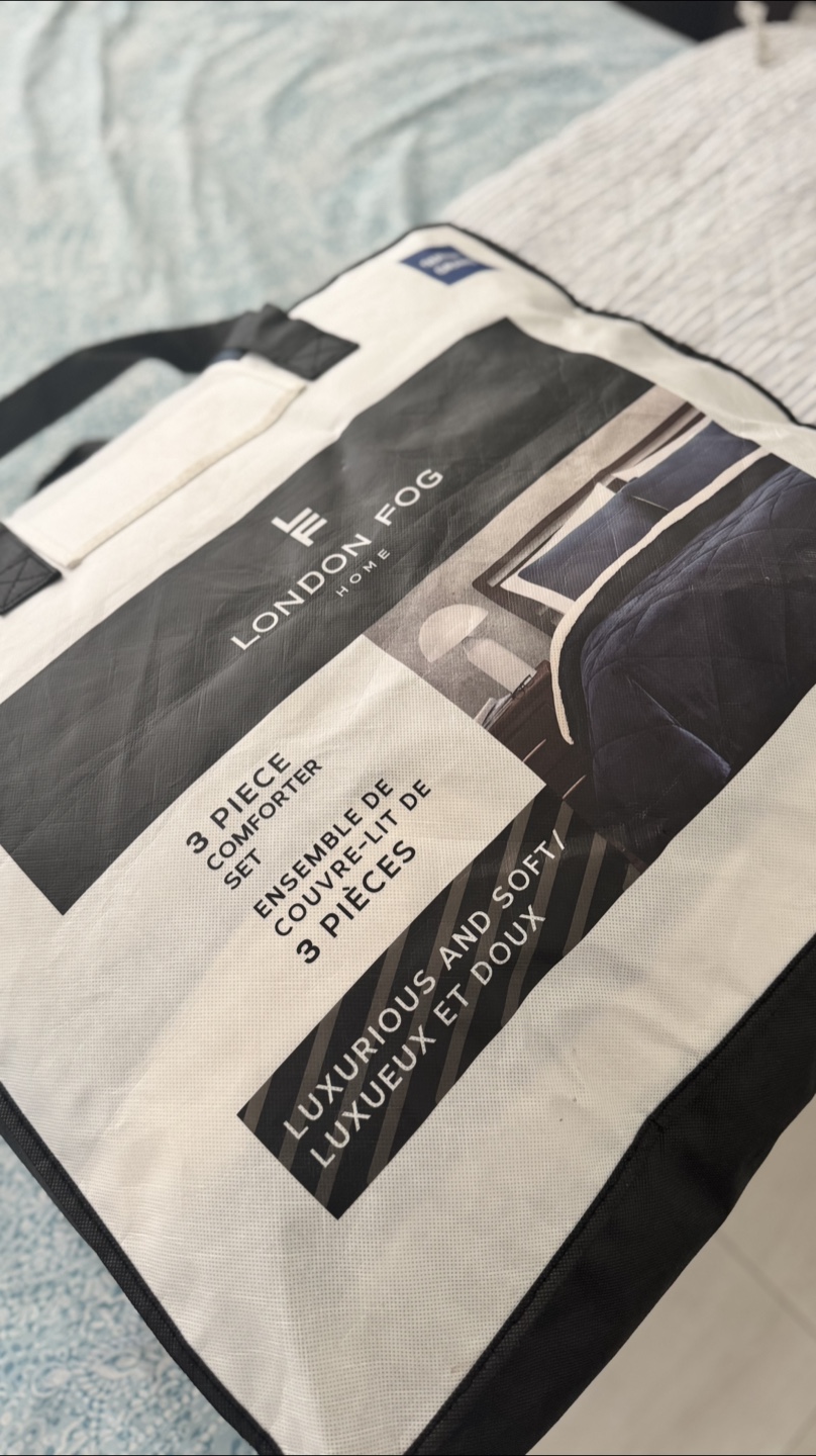 London Fog Home Queen Comforter Set - New - photo 2