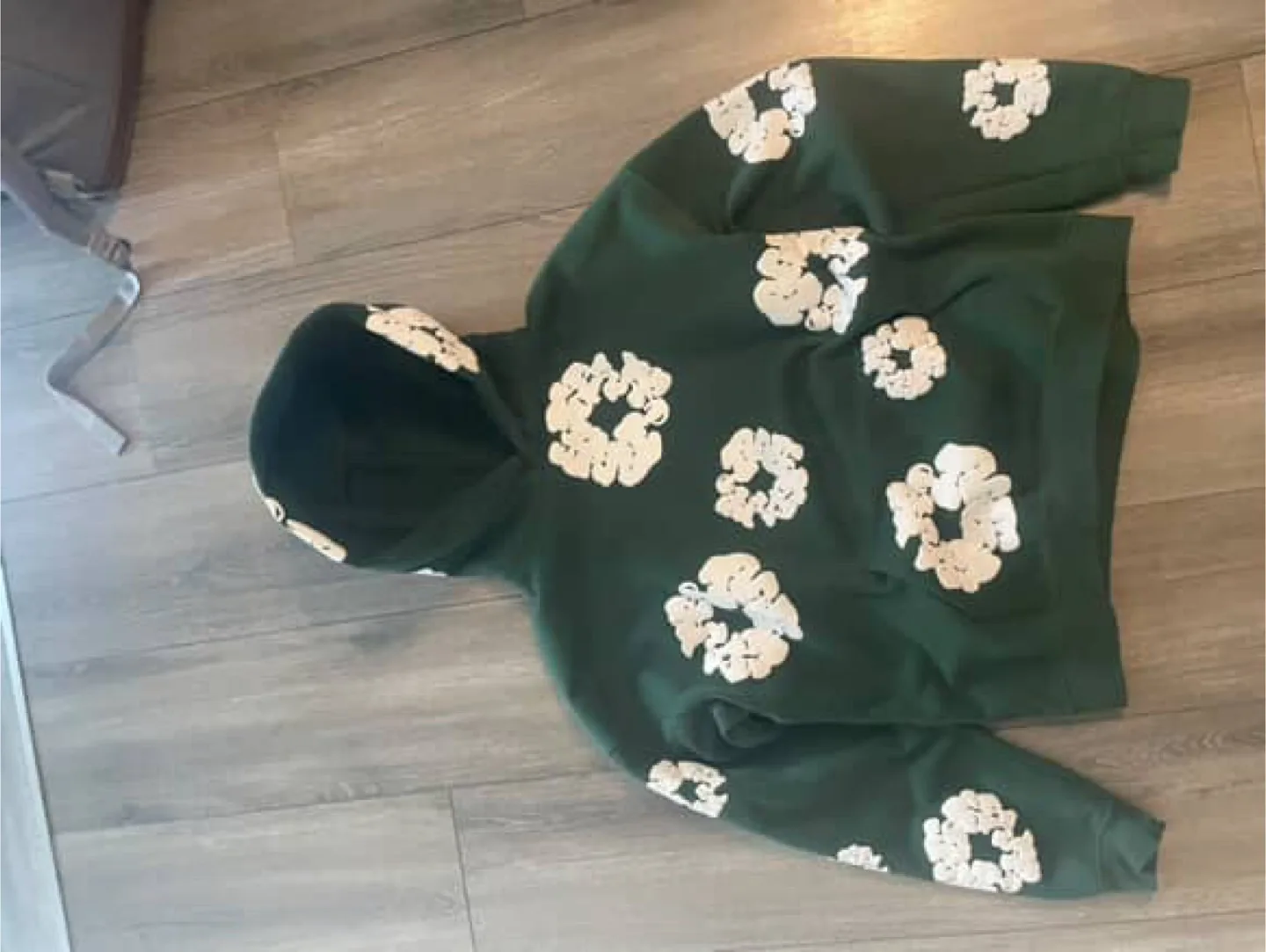 Denim Tears Green Hoodie - Size M image indicator(3)