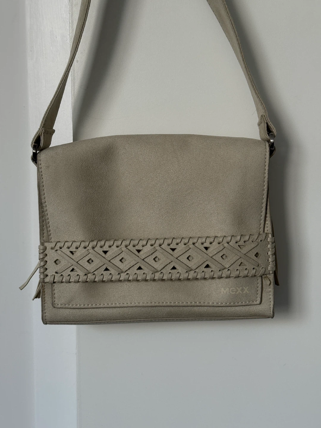 MGXX Beige Crossbody Bag