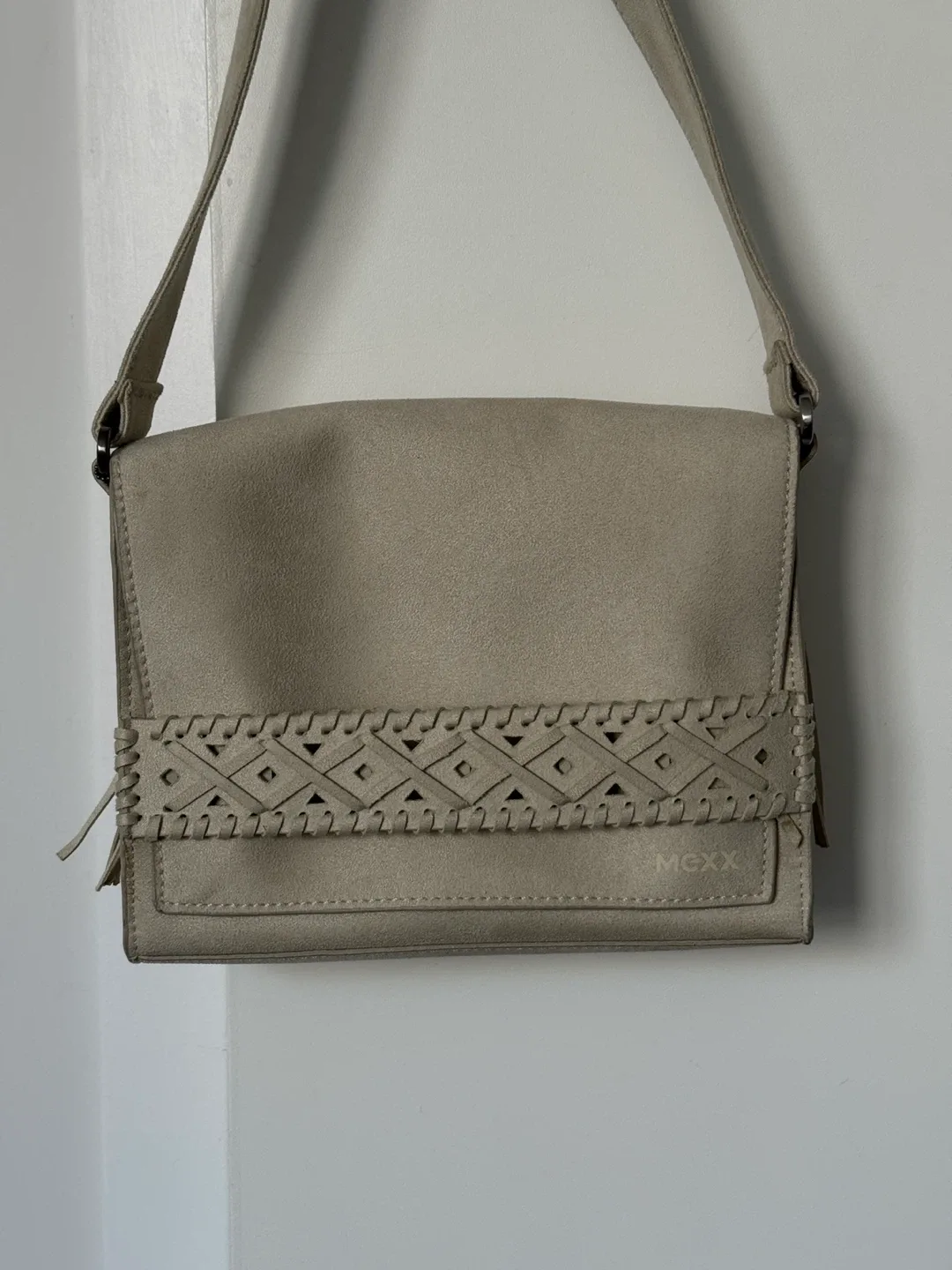 MGXX Beige Crossbody Bag