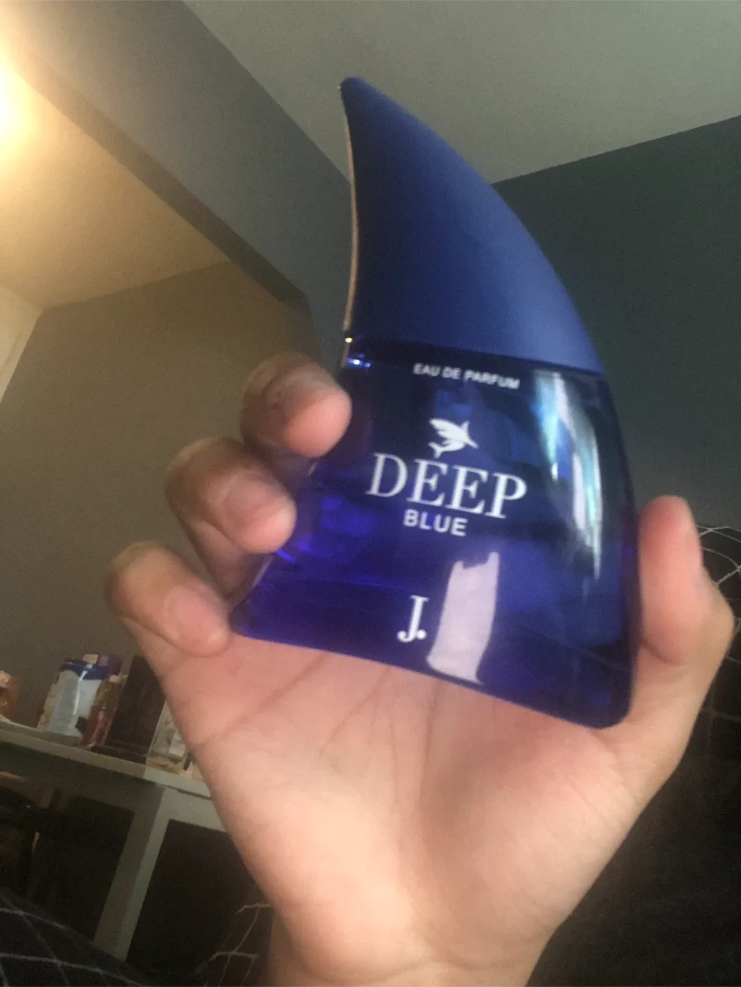 J. Deep Blue creed green Irish tweed thumbnail