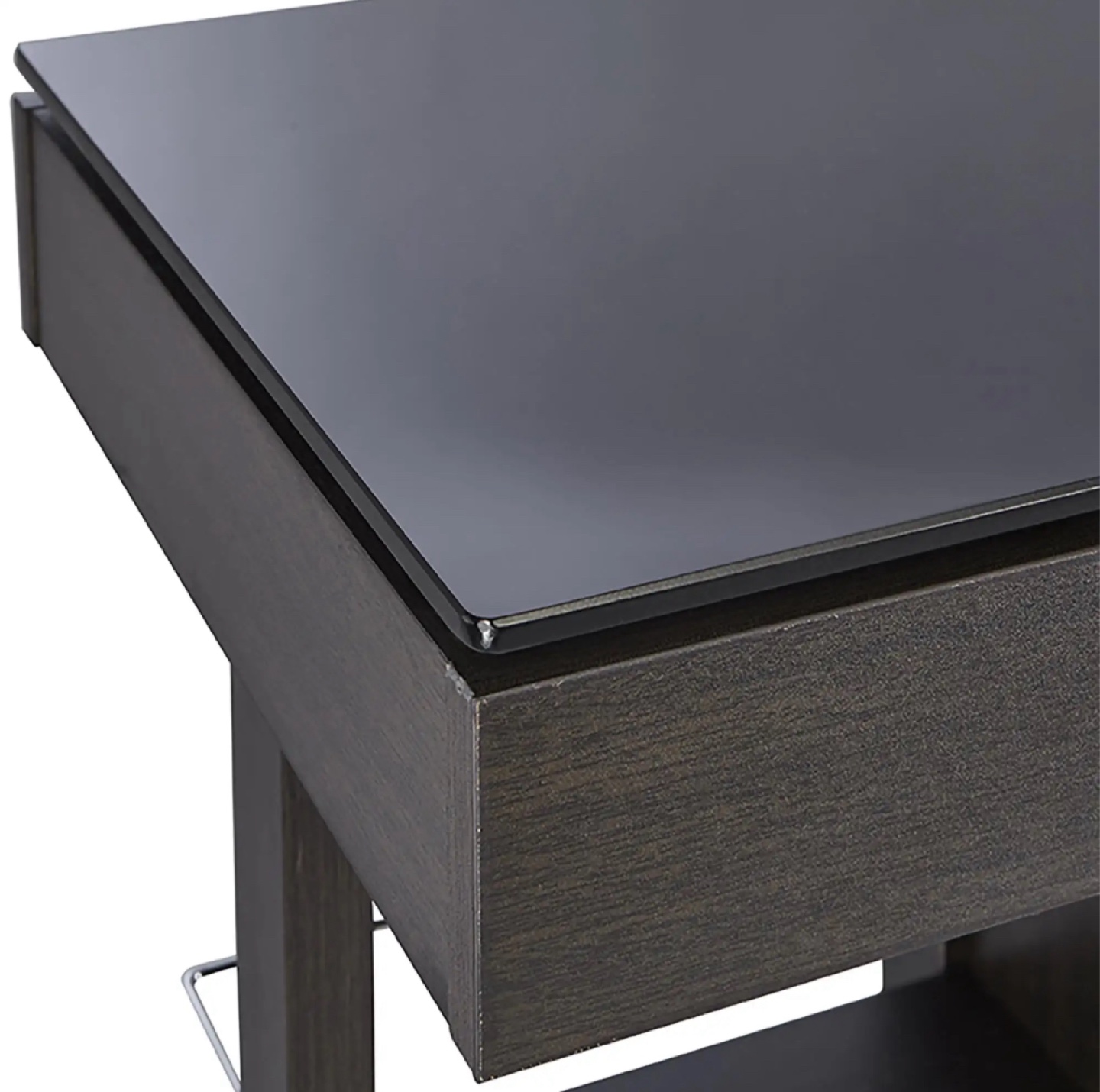 Contemporary Dark Brown Bar Cabinet - photo 2
