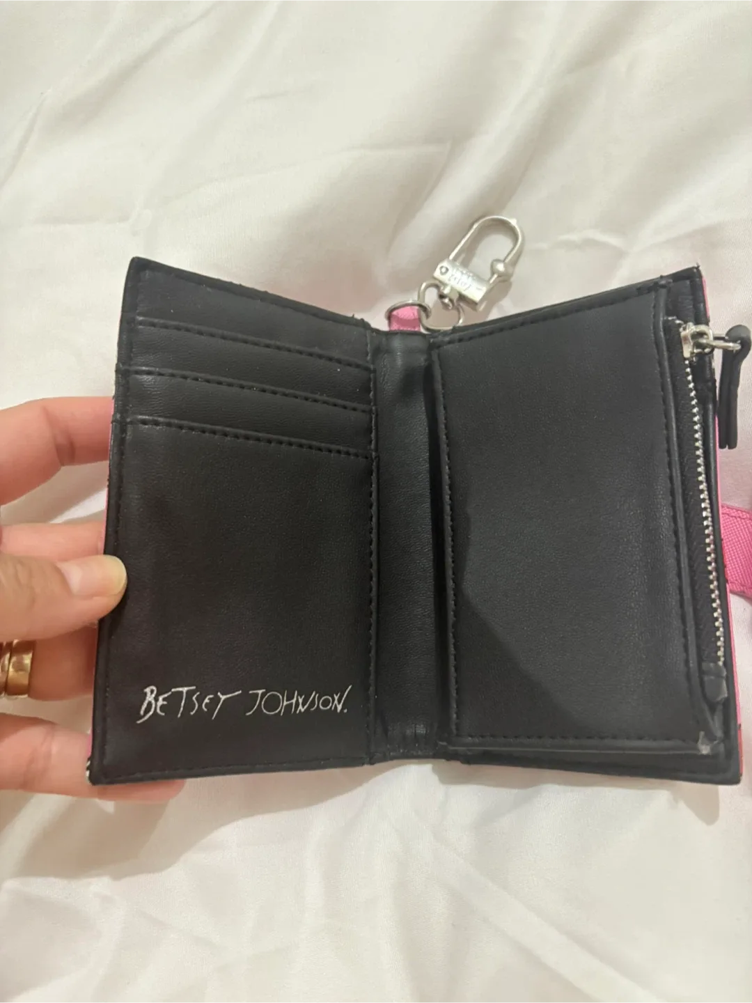 Betsey Johnson Pink Wallet image indicator(3)