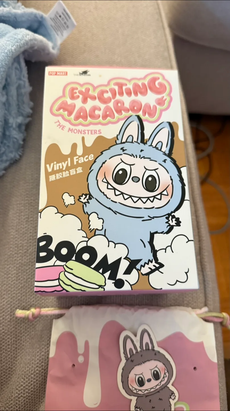Pop Mart The Monsters Exciting Macaron Vinyl Face image indicator(3)