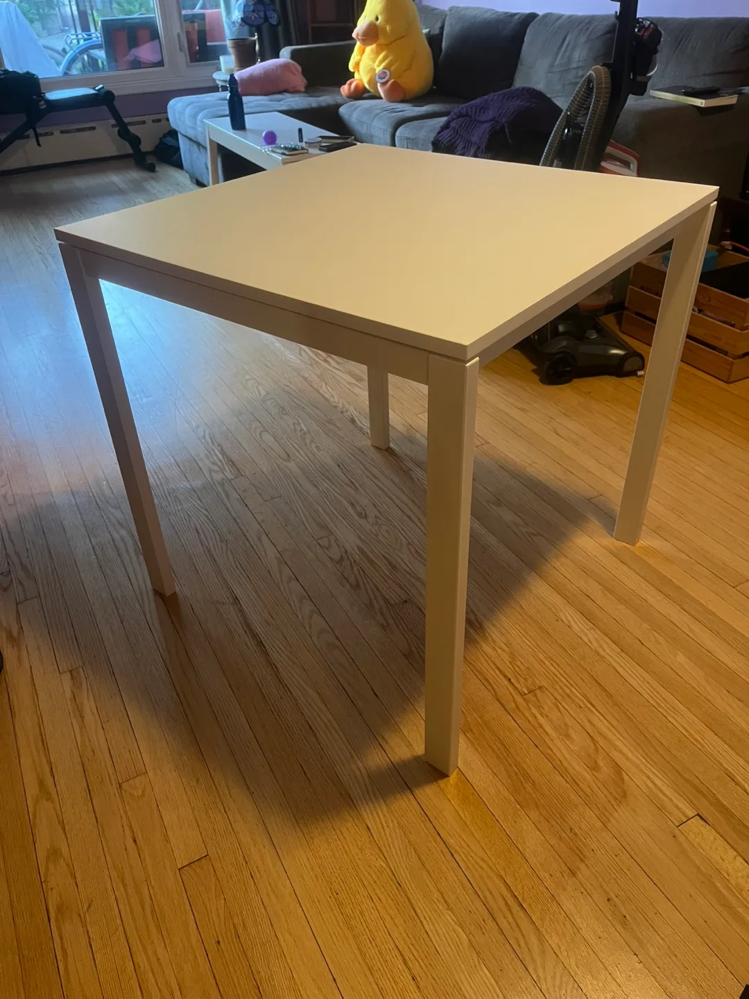IKEA White Table Vihals thumbnail