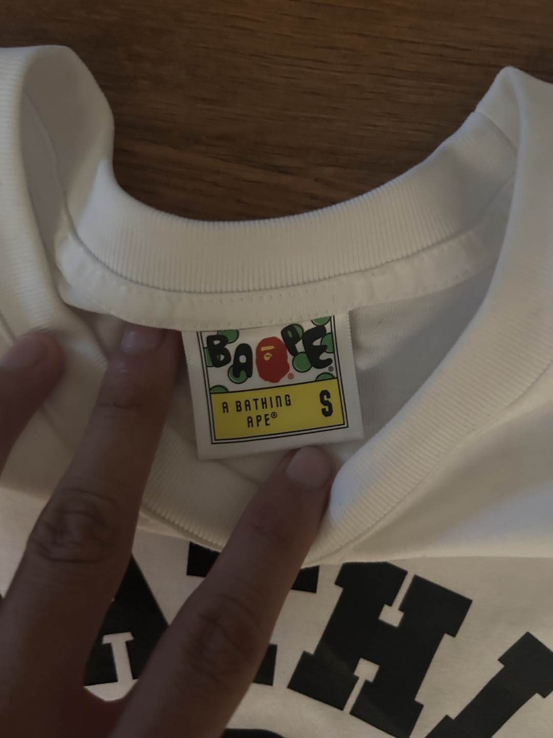 A Bathing Ape (BAPE) White T-Shirt - Size S - photo 3