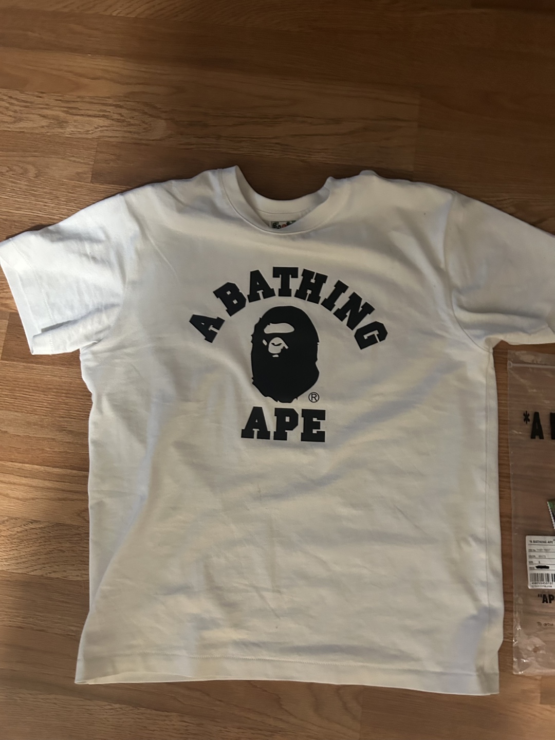 A Bathing Ape (BAPE) White T-Shirt - Size S - photo 2