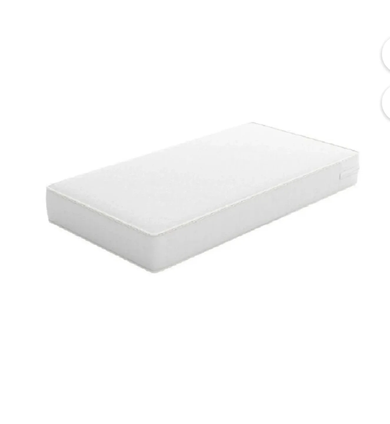 Concord Baby Sara 4 in 1 Convertible Crib White + Crib Mattress image indicator(2)