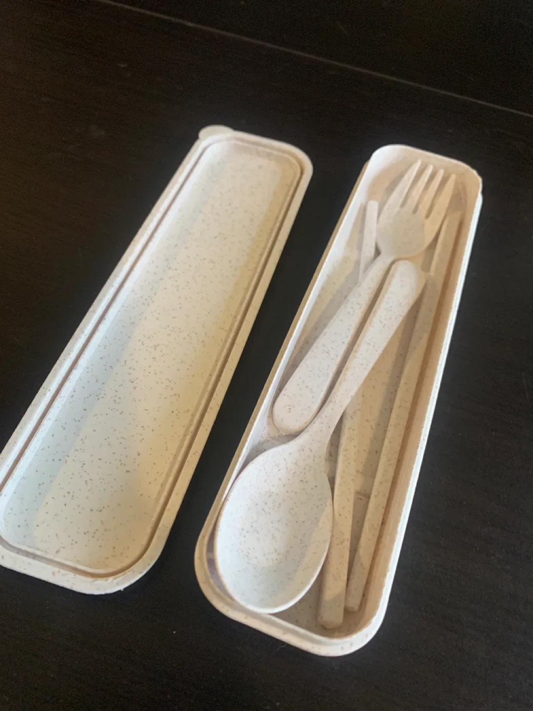 ‼️MOVING SALE‼️ Portable Utensil Set with Case - Beige image indicator(2)