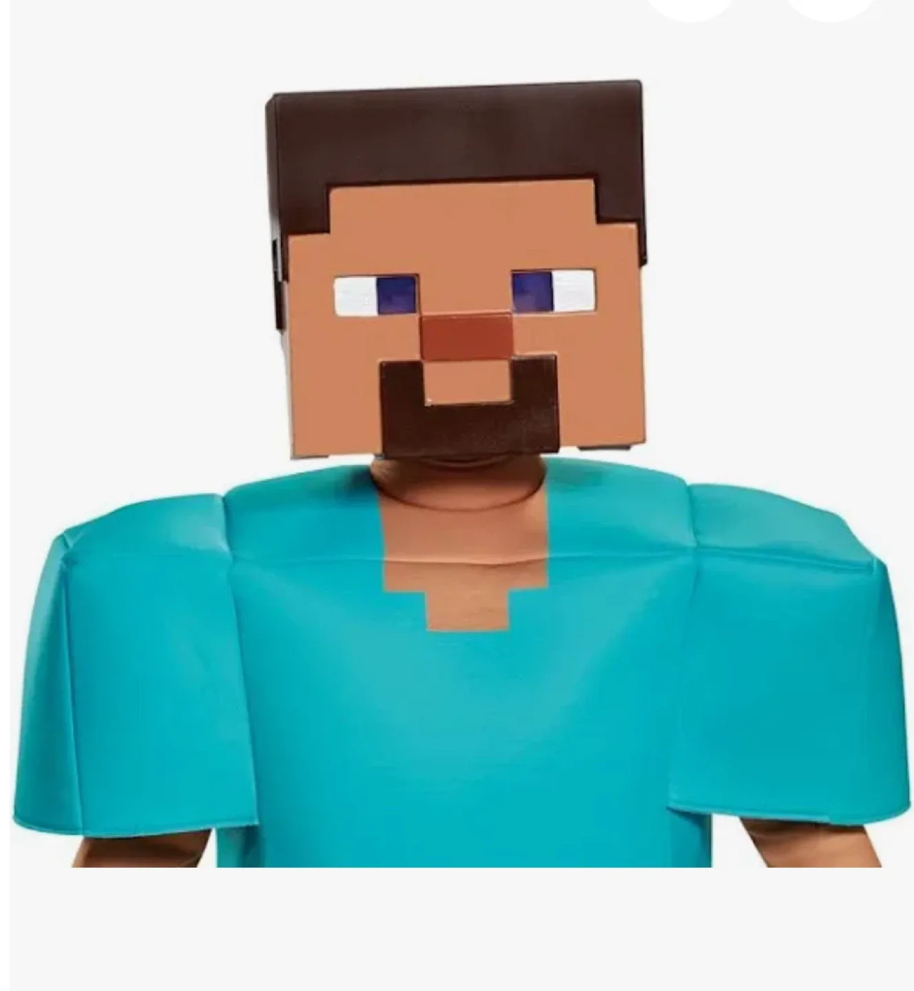 🥕Disguise Minecraft Steve Halloween Costume, Large (10-12yrs) image indicator(3)