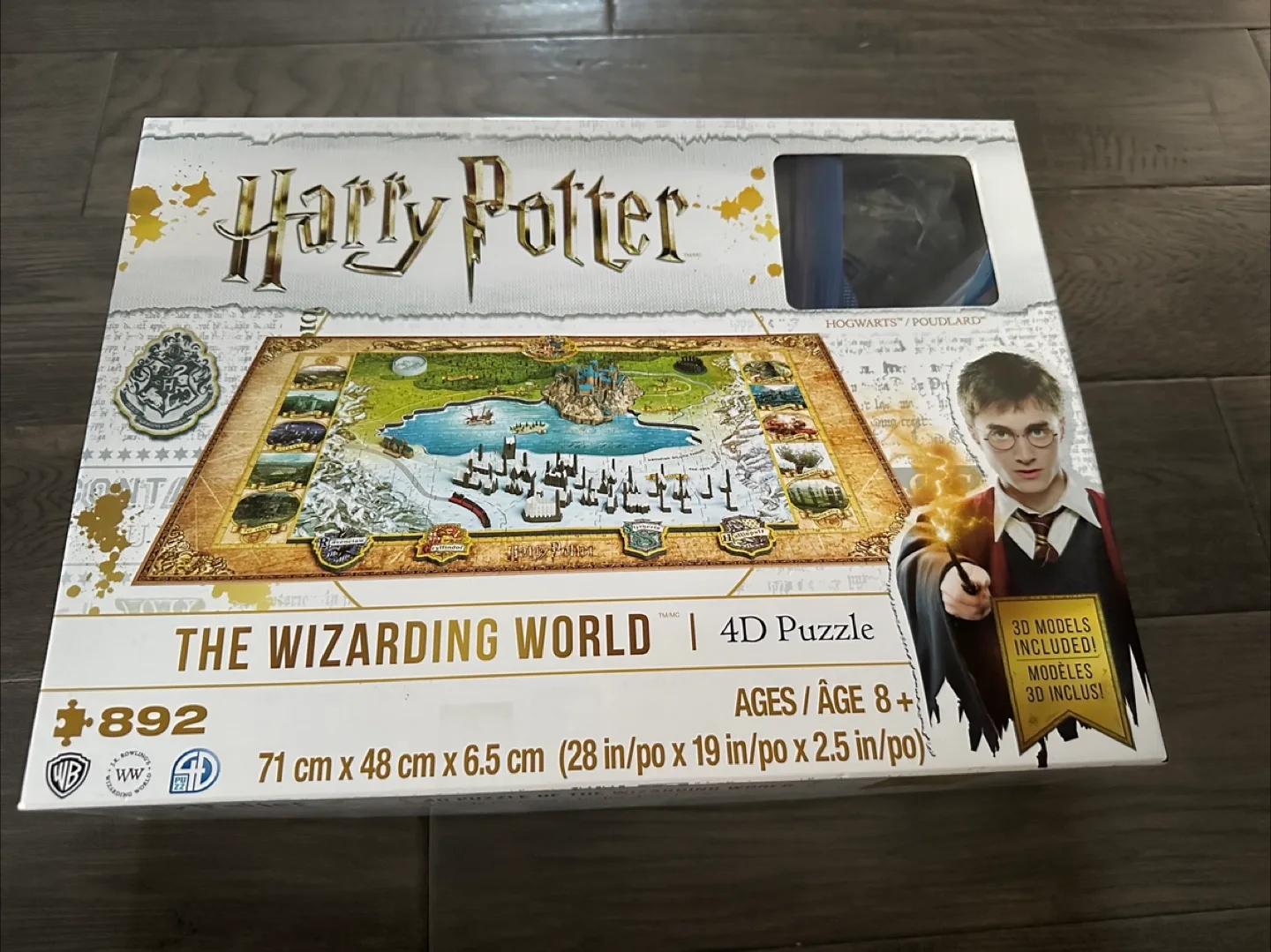 Harry Potter The Wizarding World 4D Puzzle thumbnail