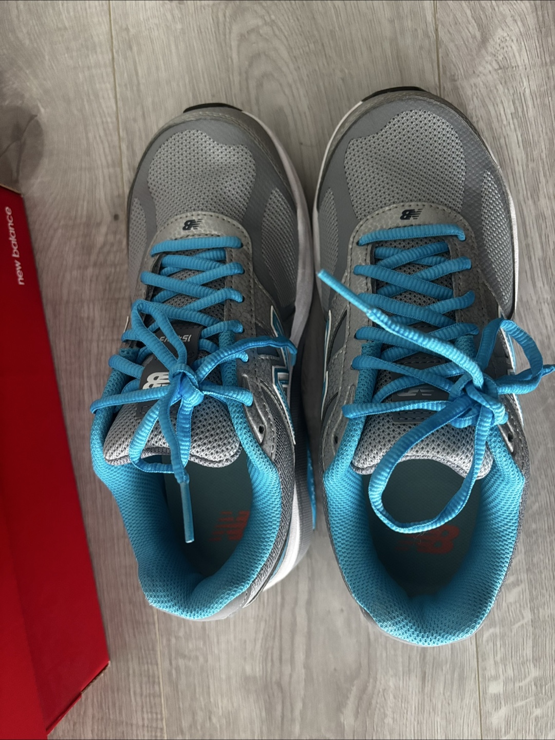 New Balance 1540v3 Grey & Blue Running Shoes