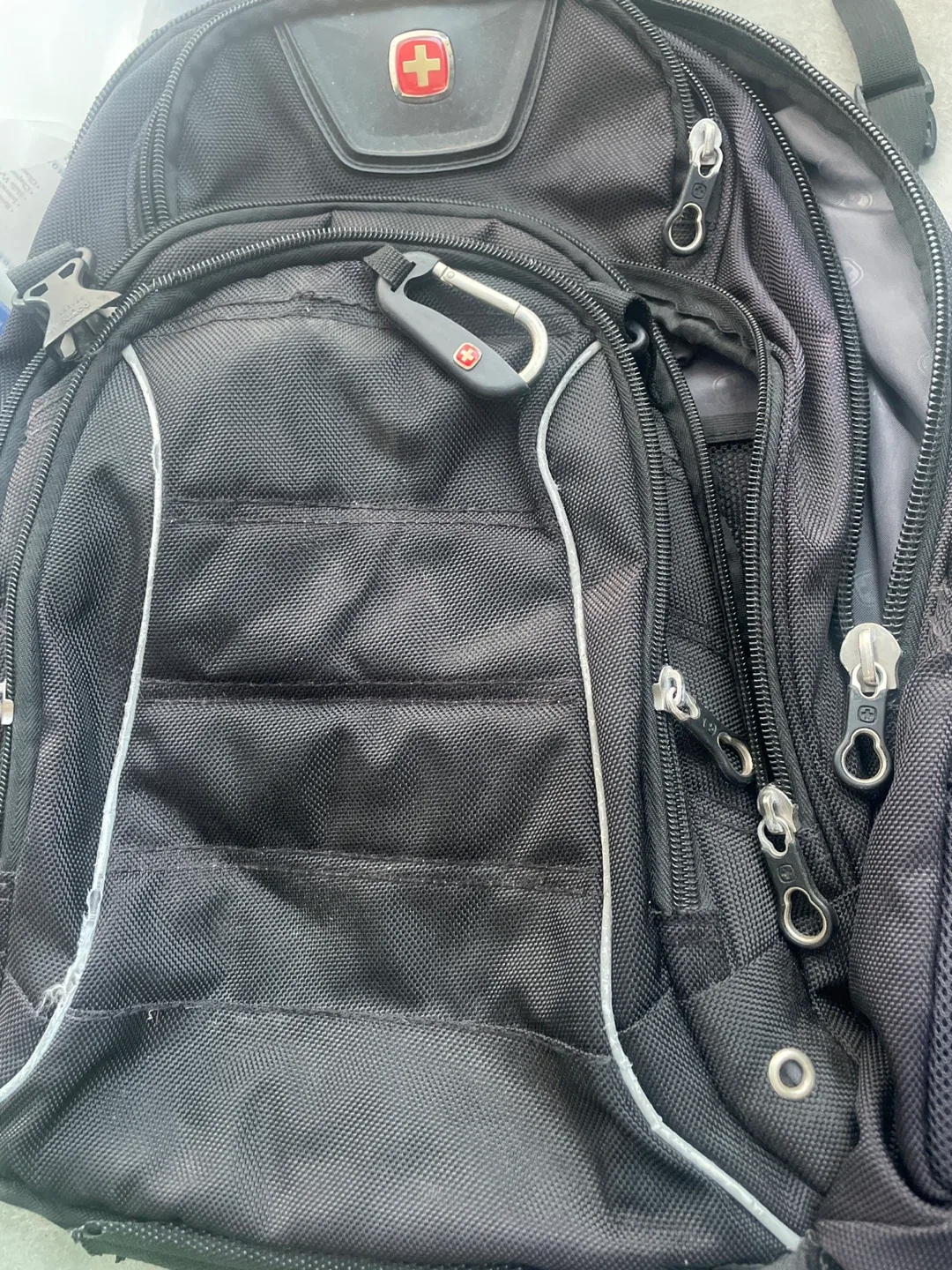 Swiss Gear Black Backpack thumbnail