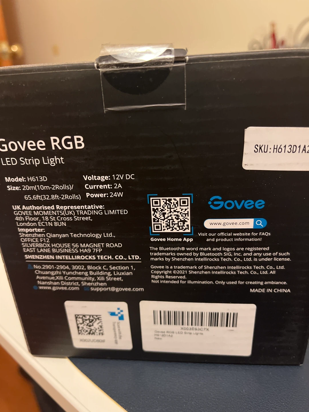 🥕 Govee RGB LED Strip Light - New in Box! - photo 3