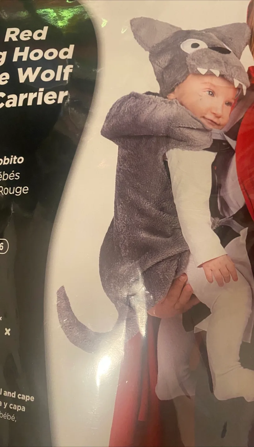 Wolf Baby Carrier costume thumbnail